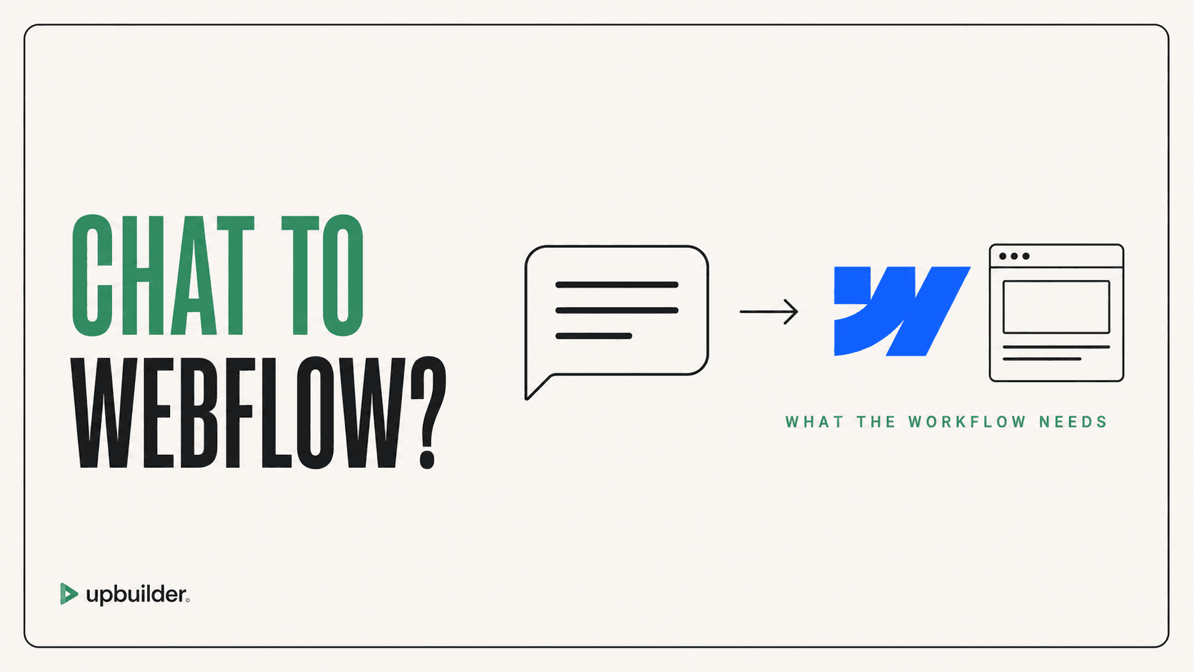 Can ChatGPT Build a Webflow Website from Figma? by UpBuilder