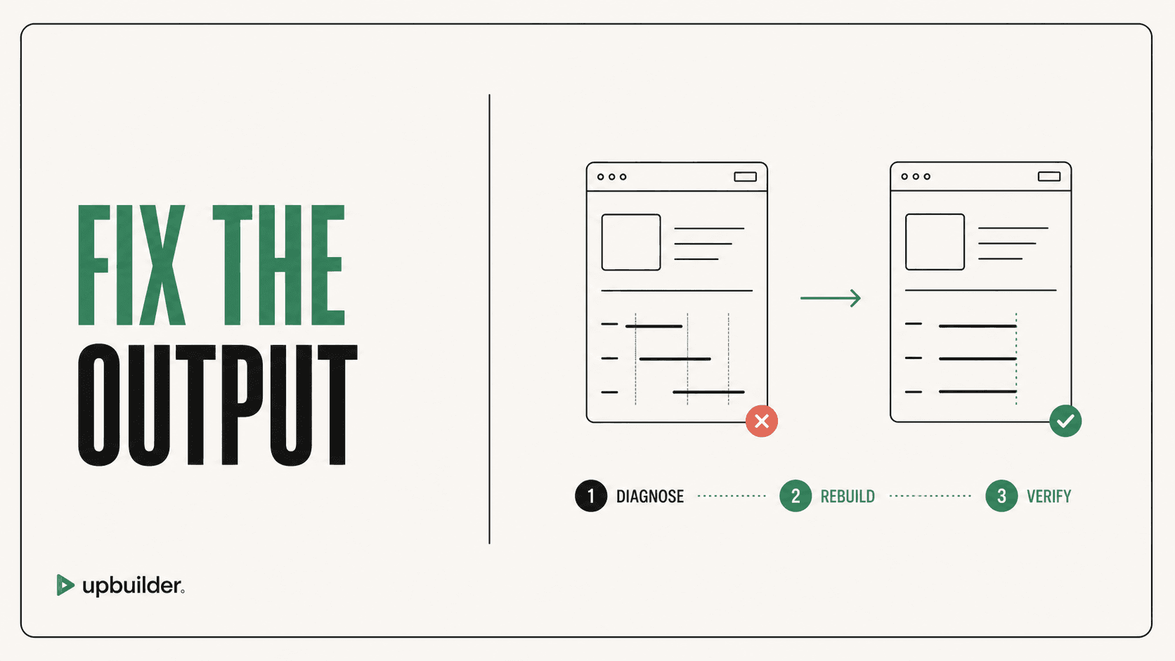 How to Fix a Poor Webflow MCP Build with UpBuilder by UpBuilder