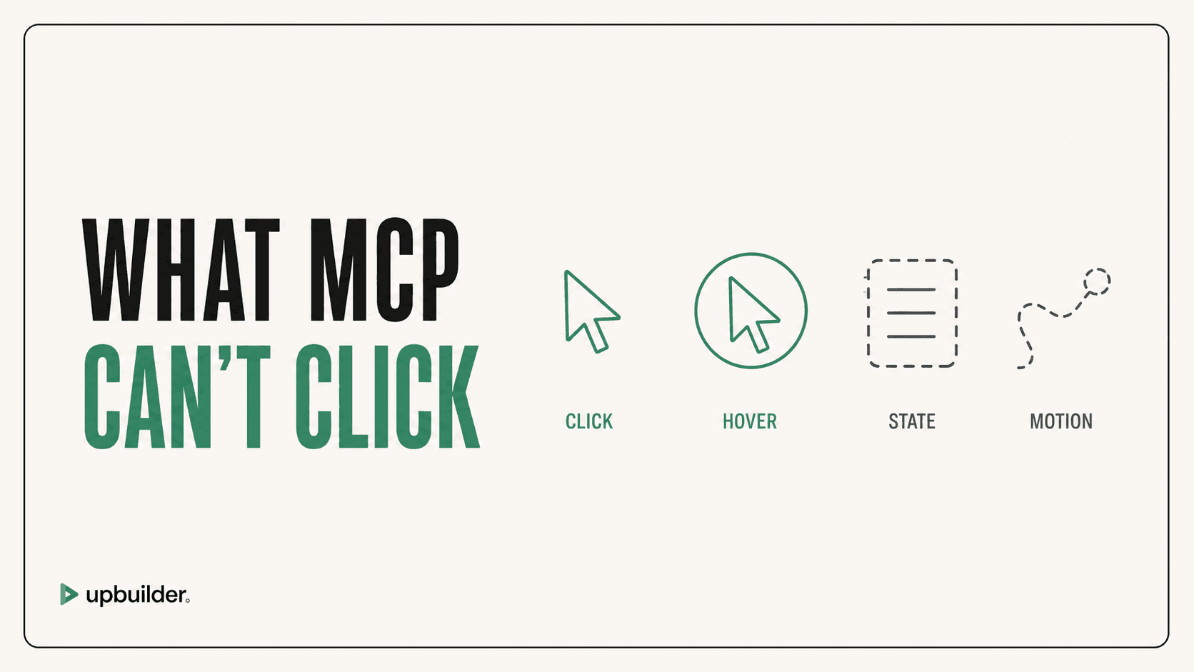 Webflow MCP Interactions and Current Limitations by UpBuilder